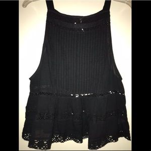 Black Lace Tank